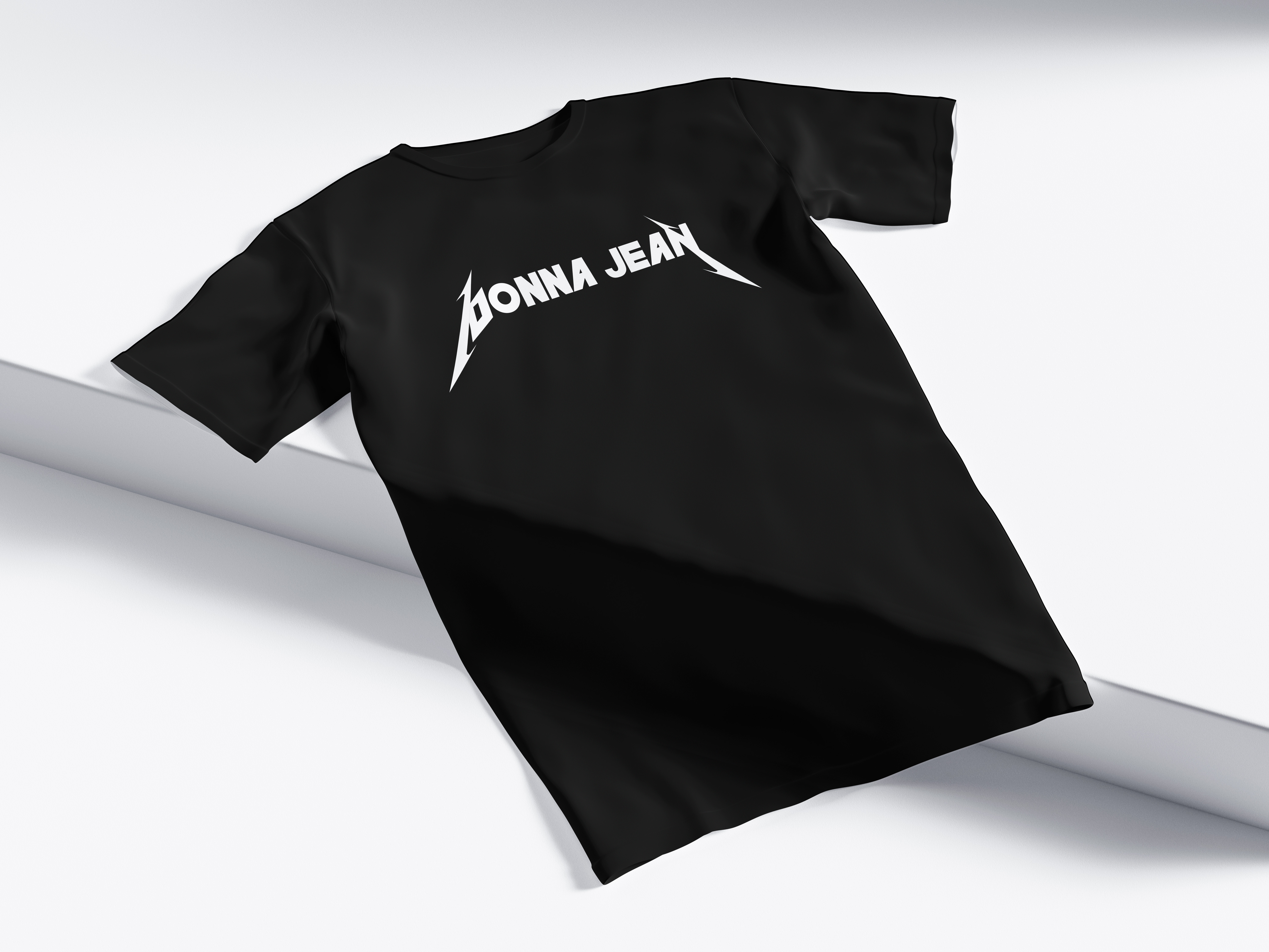 Donna Jean Metallica-inspired t-shirt mockup